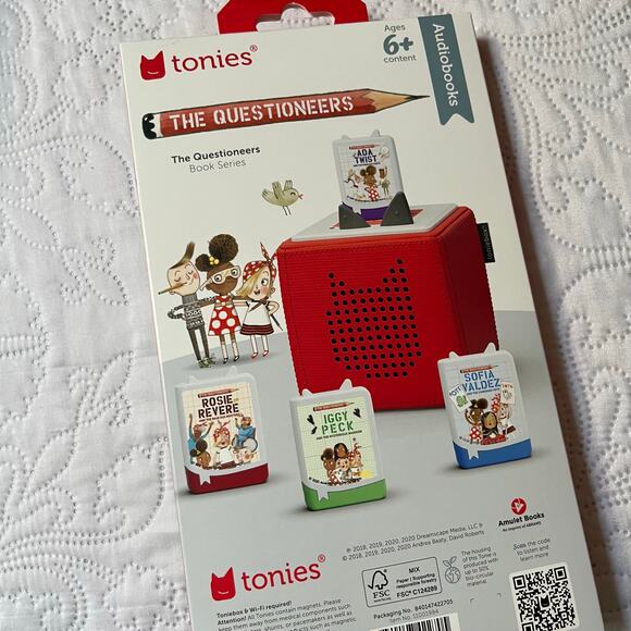 NEW Tonies The Questioneers 4 Pack Audiobooks - Picture 3 of 4